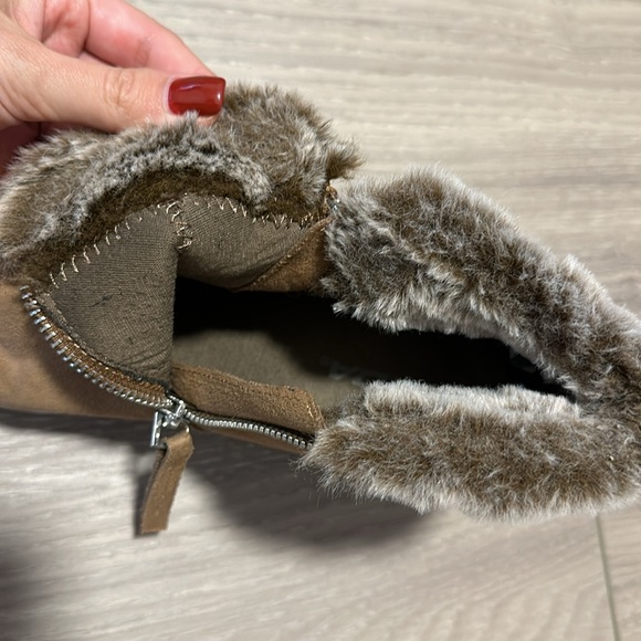 Camel Color Ankle Booty - Picture 4 of 4